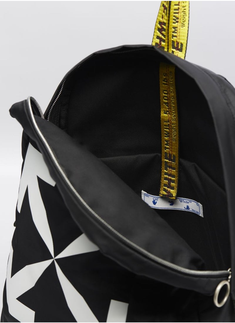 OFF - OFFWHITE Diagonal Arrows Simple Backpack - Image 1