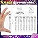 JellyArch 48 Pcs Disco Wedding Party Favors Bubbles Wands Bulk with Disco Balls Top and Stickers Party Favors Supply Bubble Wands for Summer Birthday Wedding Gift Outdoor Indoor Activity - Image 4