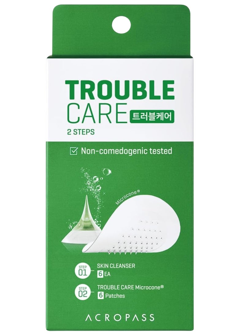 Acropass Trouble Care, Skin Cleanser and Trouble Cure Patch (6+6 Count)  - Image 3