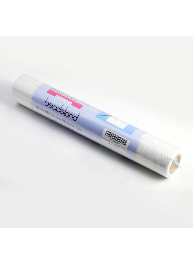 BEADSLAND Hotfix Tapehot Fix Rhinestones Transfer Film Paper ((10Ft. X 12.6In.))  - Image 2