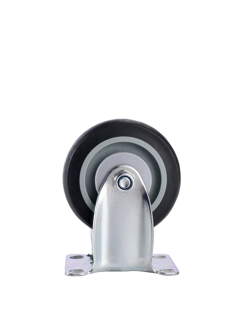 BMB tools 2-Piece 125mm Grey TPR Double Ball Bearing - Rigid - Plate - Image 3