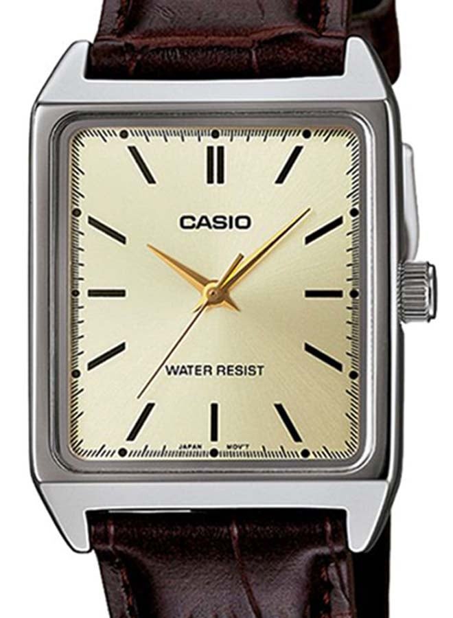 CASIO Women Leather Analog Wrist Watch LTP-V007L-9EUDF - 29 mm - Brown - Image 2
