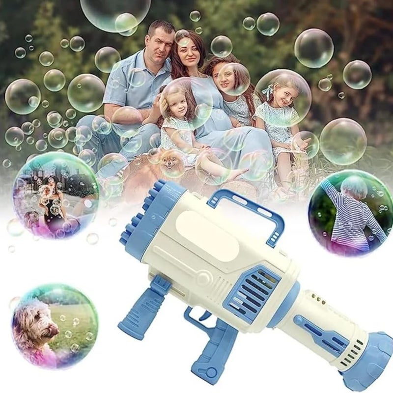 Manos Bubble Gun Gliter Maker Indoor and Outdoor Game Toy for Kids (Pack of 1) Color Send as pr Stock New -0.08 - Image 2