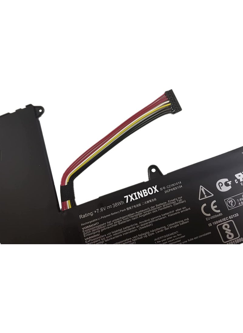 C21N1414 Laptop Battery for ASUS EeeBook X205T X205 X205TA F205T F205TA-FD0063TS FD0065TS X205TA-BING-FD015BS FD024BS FD027BS X205TA-FD0060TS FD00611 FD005meet meet meet BS FD0077TS C21PQ91