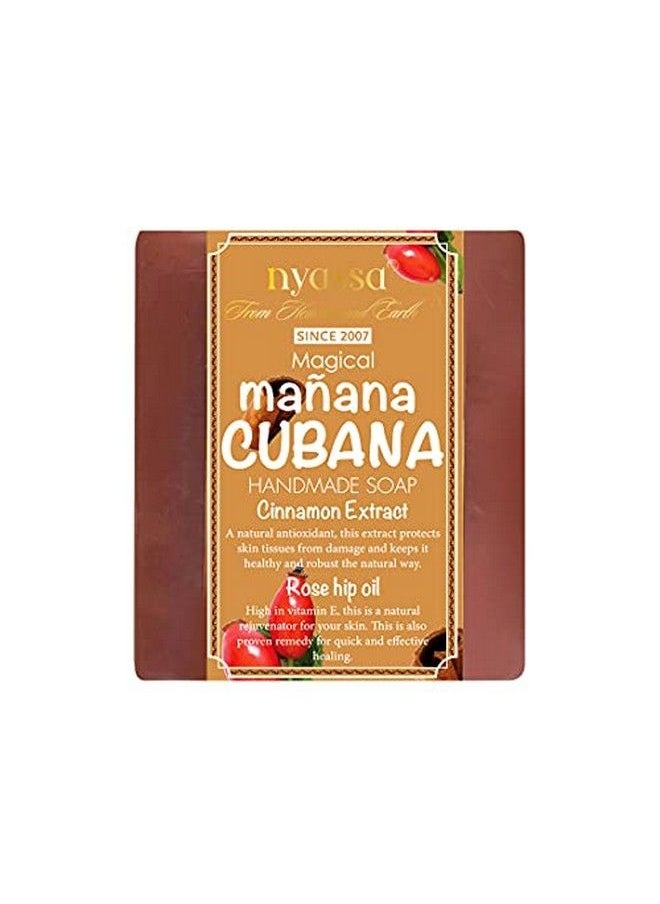 Nyassa صابون مانانا كوبانا المصنوع يدويًا 150 جرام من الهند بمكونات طبيعية. خالٍ من البارابين ومضاد للتجارب على الحيوانات ونباتي  - Image 1