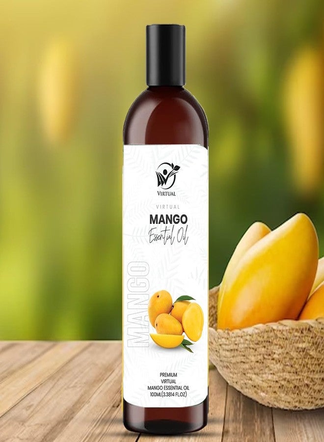 افتراضي زيت المانجو العطري الطبيعي والنقي 100% من فيرتوال، 100 مل - Image 3