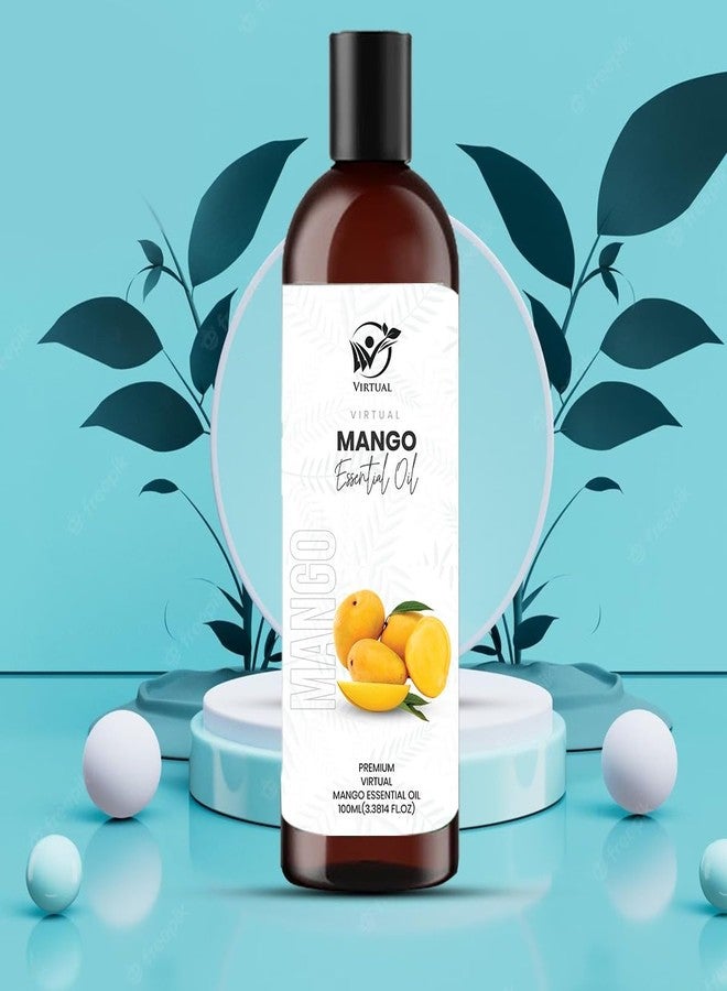 افتراضي زيت المانجو العطري الطبيعي والنقي 100% من فيرتوال، 100 مل - Image 2