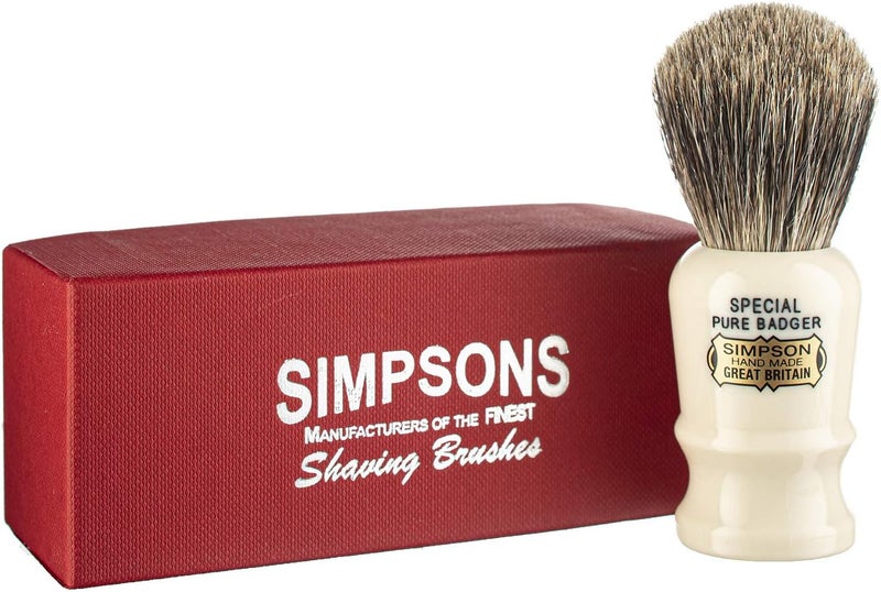 Simpson Shaving Brushes Simpson Special Pure Badger Hair Shaving Brush - Image 1