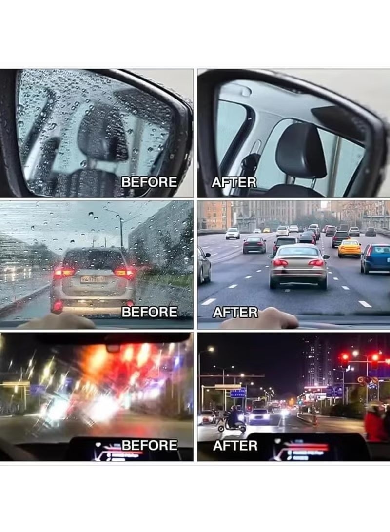 لبونير فرشاة تنظيف فيلم الزيت للسيارات - مزيل فيلم الزيت الشامل بمسحة واحدة، مزيل فيلم الزيت لنافذة السيارة، فرشاة تنظيف متعددة الاستخدامات للزجاج الأمامي، المرآة الجانبية، زجاج المنزل، مقاومة شديدة للماء، أداء عالي في مقاومة الماء، لا يضر بسطح المرآة، حماية متينة، محتوى صافي 120 مل، يعزز مقاومة الماء للزجاج، أداة تنظيف السيارات، طارد الماء للزجاج، سهل الاستخدام، تأثير طويل الأمد، يمنع الضباب ويحسن الرؤية، آمن لجميع أسطح الزجاج، يشمل خيارات 1/2/3 قطع، مثالي لعناية السيارات، صيانة الزجاج، مالكي السيارات، الاستخدام المنزلي، سلامة القيادة، حماية من الطقس الممطر، تنظيف بدون خطوط، خالي من المواد الكيميائية، مقاوم للخدش، يجف بسرعة، استخدام متعدد الأسطح للنوافذ، المرايا، وأبواب الزجاج، منظف بدرجة احترافية، إكسسوار سيارة بأسعار معقولة، تنظيف السيارات DIY، يعزز رؤية السائق، يقلل الوهج، مقاوم للعوامل الجوية، عبوة من 1 أو 2 أو 3 فرش، ممتاز للعناية اليومية بالسيارة، تنظيف المنزل، والمركبات الخارجية. - Image 4