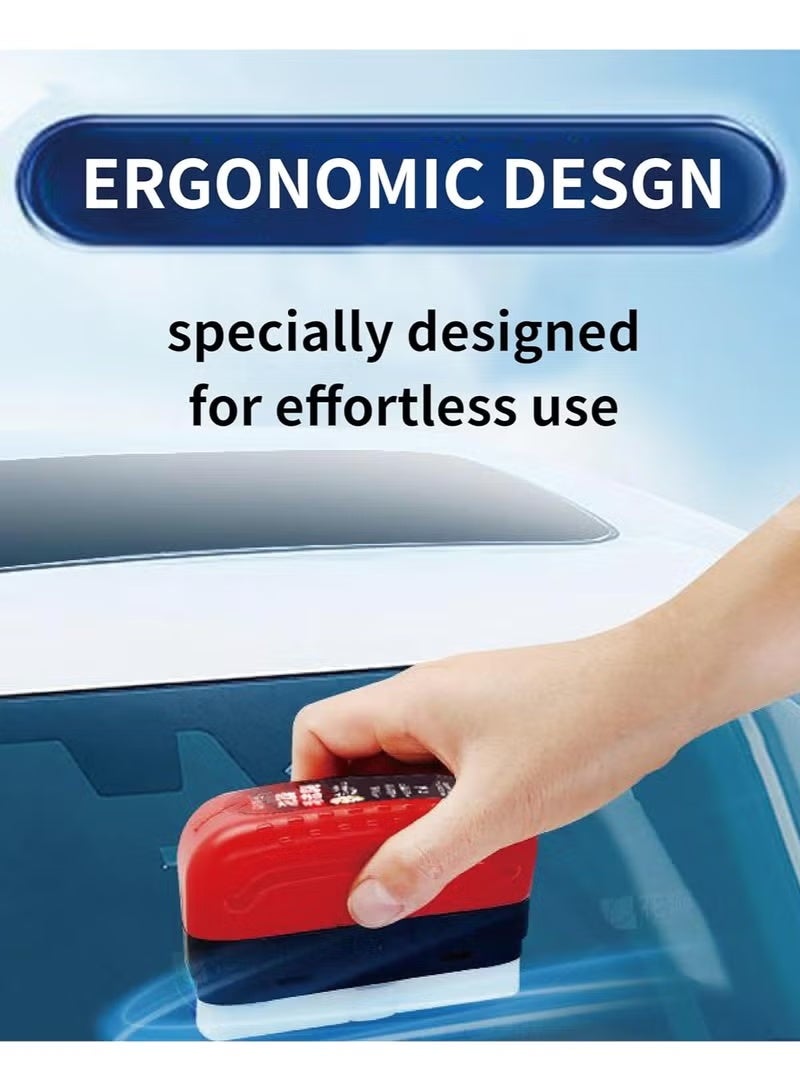 لبونير فرشاة تنظيف فيلم الزيت للسيارات - مزيل فيلم الزيت الشامل بمسحة واحدة، مزيل فيلم الزيت لنافذة السيارة، فرشاة تنظيف متعددة الاستخدامات للزجاج الأمامي، المرآة الجانبية، زجاج المنزل، مقاومة شديدة للماء، أداء عالي في مقاومة الماء، لا يضر بسطح المرآة، حماية متينة، محتوى صافي 120 مل، يعزز مقاومة الماء للزجاج، أداة تنظيف السيارات، طارد الماء للزجاج، سهل الاستخدام، تأثير طويل الأمد، يمنع الضباب ويحسن الرؤية، آمن لجميع أسطح الزجاج، يشمل خيارات 1/2/3 قطع، مثالي لعناية السيارات، صيانة الزجاج، مالكي السيارات، الاستخدام المنزلي، سلامة القيادة، حماية من الطقس الممطر، تنظيف بدون خطوط، خالي من المواد الكيميائية، مقاوم للخدش، يجف بسرعة، استخدام متعدد الأسطح للنوافذ، المرايا، وأبواب الزجاج، منظف بدرجة احترافية، إكسسوار سيارة بأسعار معقولة، تنظيف السيارات DIY، يعزز رؤية السائق، يقلل الوهج، مقاوم للعوامل الجوية، عبوة من 1 أو 2 أو 3 فرش، ممتاز للعناية اليومية بالسيارة، تنظيف المنزل، والمركبات الخارجية. - Image 2