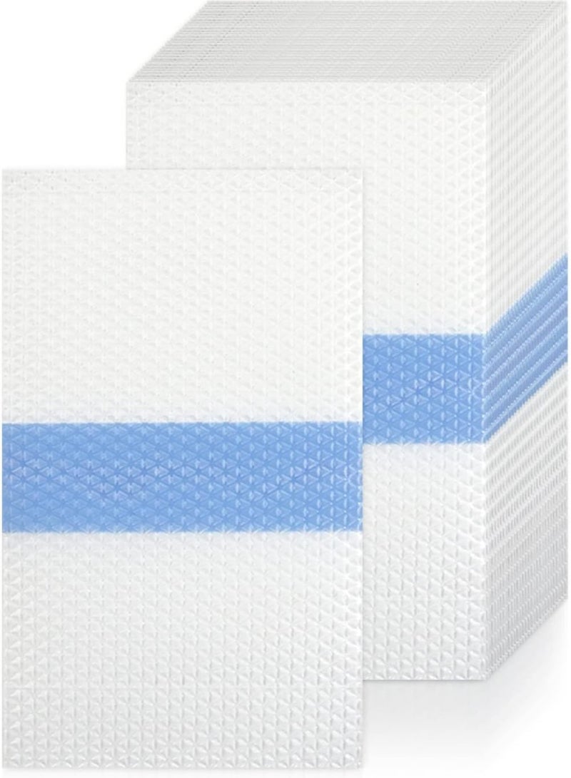 Oasisgalore 30Pcs Shower Waterproof Patch, Breathable Waterproof Transparent Ear Patch (5 x 8 cm, 2 x 3.1 Inch)  - Image 1