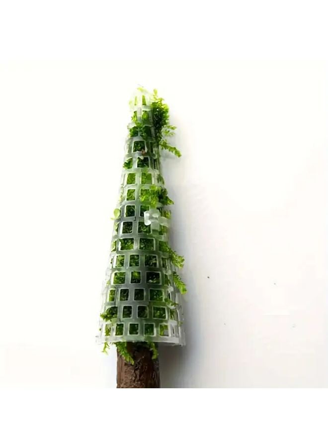Aquatic Moss Tree Ornament For Fish Tank PVC Artificial Rhododendron Coral Roots - Image 3