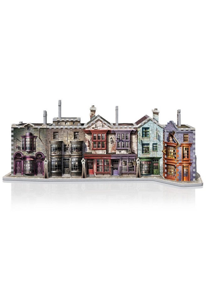 Wrebbit 3D Puzzle Wrebbit3D Harry Potter Diagon Alley 3D Puzzle for Teens and Adults | 450 Real Jigsaw Puzzle Pieces | Not Just an Ordinary Model Kit for Adults for Harry Potter Fans - Image 3