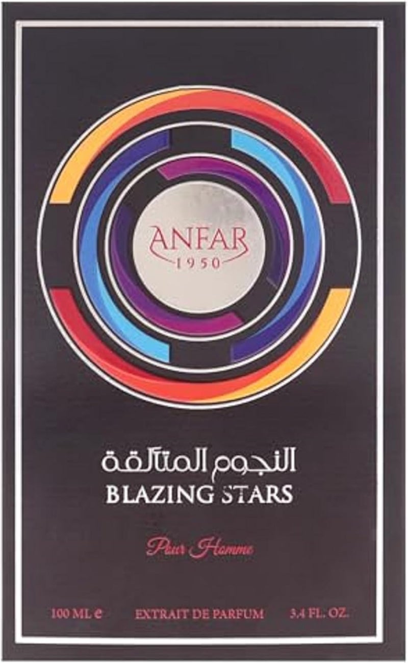 عنفر أنفار بليزينج ستارز للرجال، بخاخ عطر مركز 3.4 أونصة - Image 5