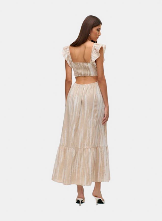 VERO MODA VERO MODA Womens Dicthe Ankle Detail Dress  - Image 4