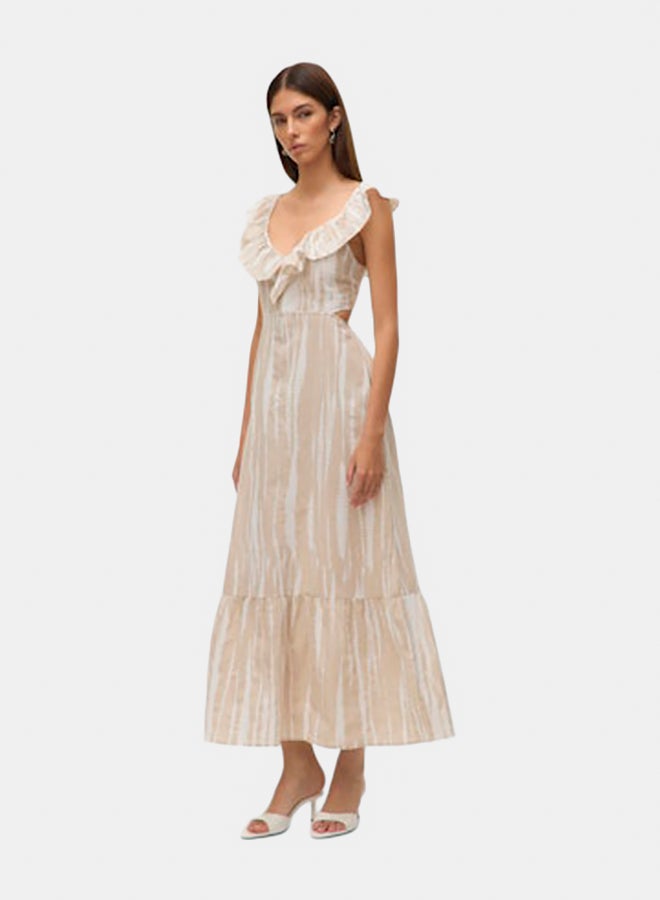 VERO MODA VERO MODA Womens Dicthe Ankle Detail Dress  - Image 2