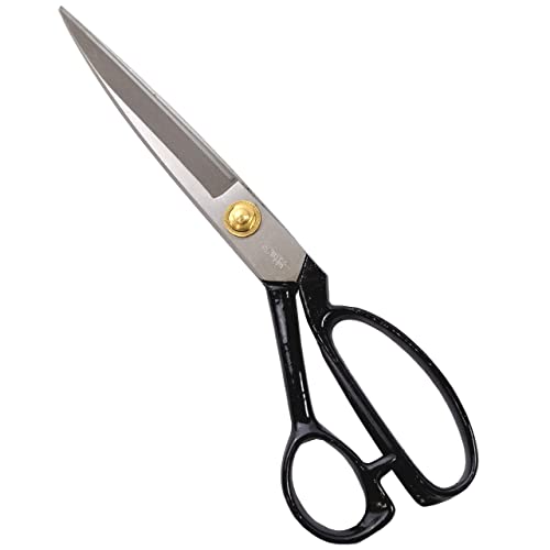 KAKURI Japanese Fabric Scissors for Sewing Lrage 9.5", Made in JAPAN, Professional Sewing Shears, Razor Sharp Japanese Steel Balde, Black - Image 1