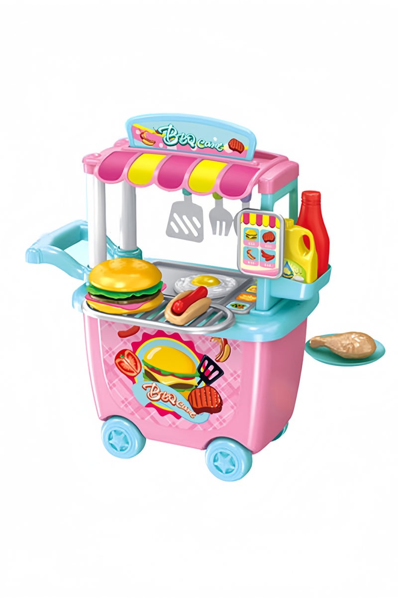 Plastic Pretend Play Kitchen Set for kids