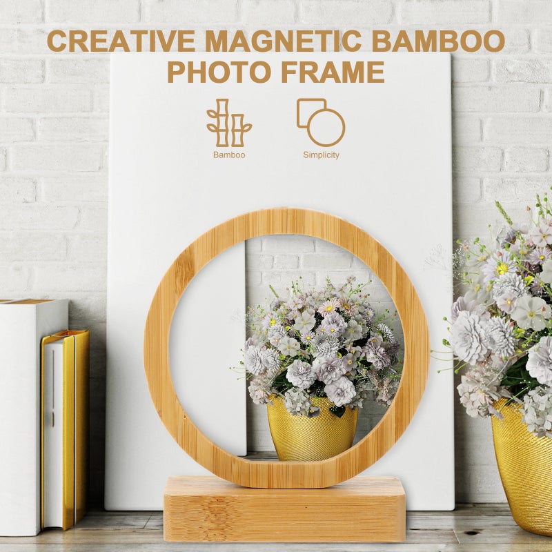 1 Pc Magnetic Photo Frame Photo Holder Practical Desktop Ornament ( ) - Image 4
