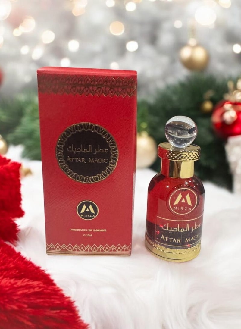 MIRZA ATTAR MAGIC Perfume Oil 13ml Attar - Long Lasting Concentrated Perfume For Men and Women Premium Arabian Fragrance | Alcohol-Free. - Image 3
