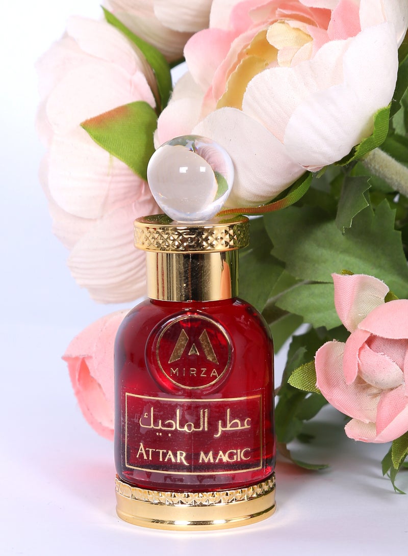 MIRZA ATTAR MAGIC Perfume Oil 13ml Attar - Long Lasting Concentrated Perfume For Men and Women Premium Arabian Fragrance | Alcohol-Free. - Image 5