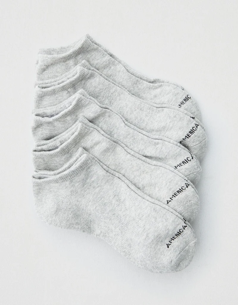 American Eagle AEO Low Cut Socks 5-Pack