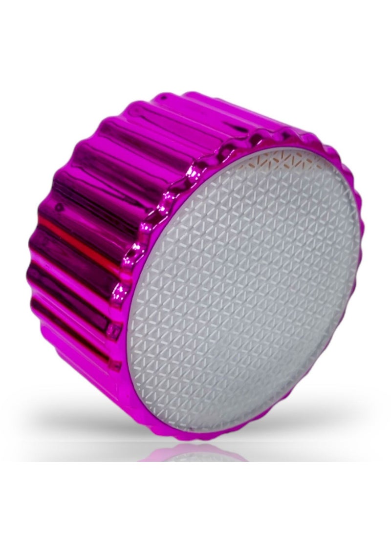 كريستالة ازالة الشعر ومبرد للاظافر و الجلد الميت 3×1 السحرية ، كريستالة ازالة الشعر بدون الم للرجال و النساء ، قابلة لاعادة الاستخدام و خفيفة الوزن و سهلة الاستخدام و بحجم مناسب للتنقل (وردى) - Image 1