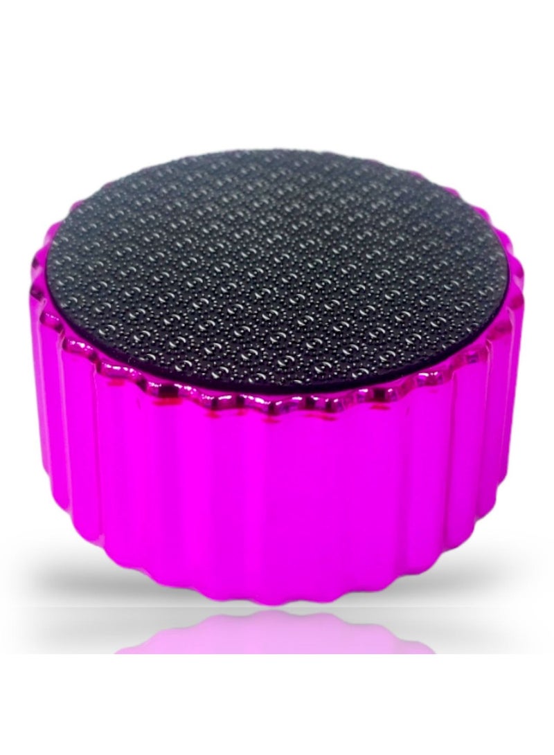 كريستالة ازالة الشعر ومبرد للاظافر و الجلد الميت 3×1 السحرية ، كريستالة ازالة الشعر بدون الم للرجال و النساء ، قابلة لاعادة الاستخدام و خفيفة الوزن و سهلة الاستخدام و بحجم مناسب للتنقل (وردى) - Image 4