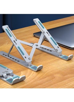 DM AD028 Aluminum 7 Stage Macbook Notebook Laptop Tablet Holder Stand  - Image 3