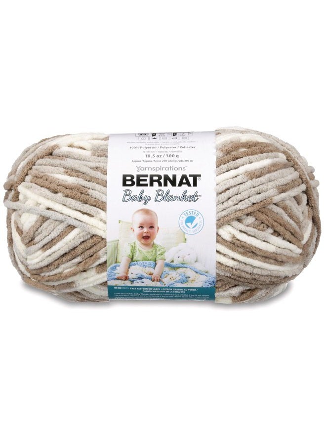 Bernat Baby Blanket Big Ball Little Sandcastles  - Image 1