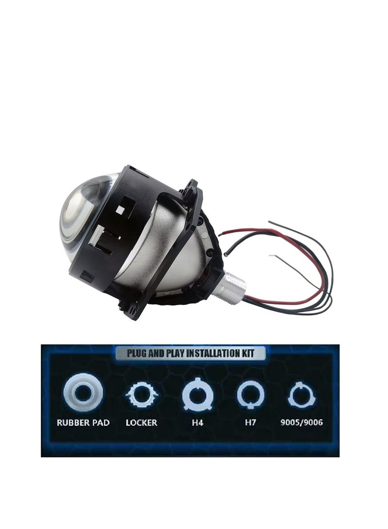 Bi-Led Projector Lens 55Watts - Image 1