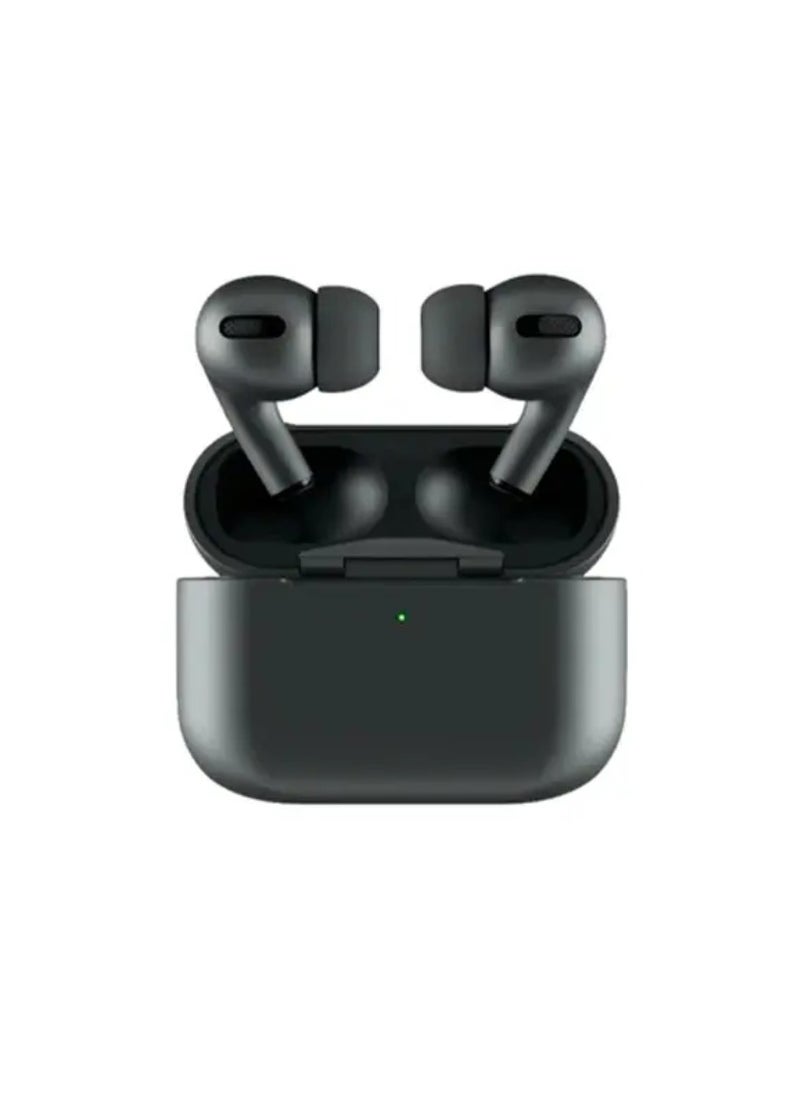 HainoTeko Air-3 Wireless Bluetooth Earbuds Apple & Android Compatibility Built-in Microphone True Wireless Earbuds in-Ear Bluetooth Headphones Earphones Auto Power On/Off Touch Control With Case Noise Cancelling Black  - Image 1