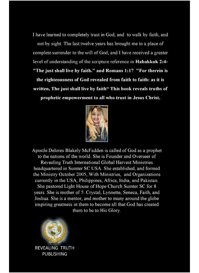 null - LIVING IN THE REALM OF FAITH = Complete Trust in God: Prophetic Insights for Your Faith Journey - Image 1
