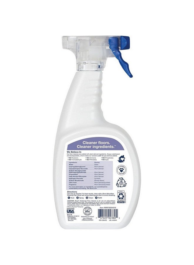 BONA Residue-Free Lavender Thyme Scented Hardwood Floor Cleaner Spray 32fl oz WM700054018 - Image 2