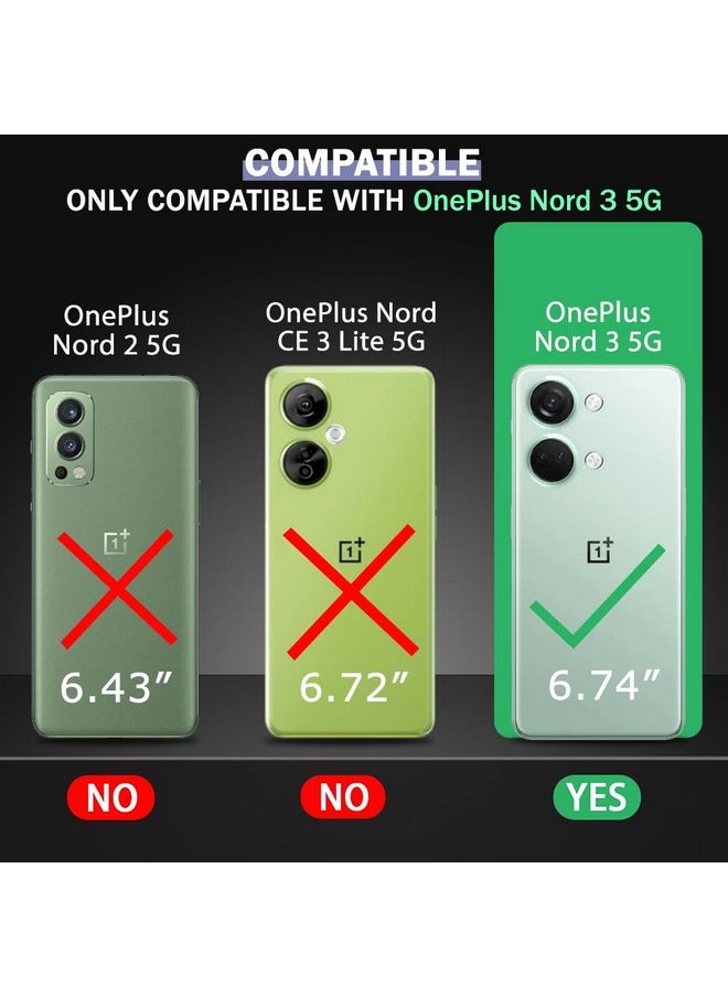 ذا جيفت كارت جراب خلفي فاخر مطلي بالذهب من TheGiftKart TPU لهاتف Oneplus Nord 3 5G | شفاه مرتفعة لحماية الكاميرا والشاشة | تصميم مقاوم للصدمات | جراب خلفي أنيق لهاتف Oneplus Nord 3 5G (أسود)  - Image 2