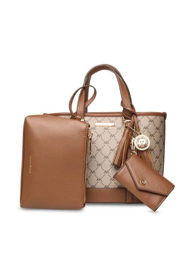 ANNE KLEIN Anne Klein Akh6189 Brown Women's Shoulder Bag