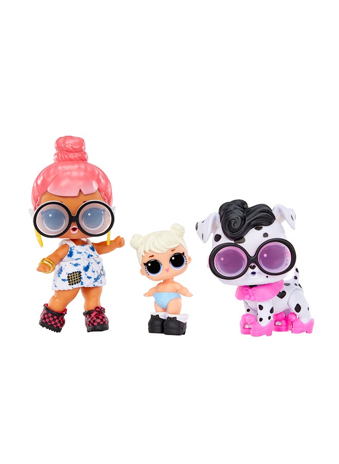 L.O.L. SURPRISE! - Tot/Pet/Sis-Block Party B.B. + Dollmation + Lil Curious Q.T., Great Gift For Kids Girls Boys Ages 4 5 6+ Years Old - Image 1