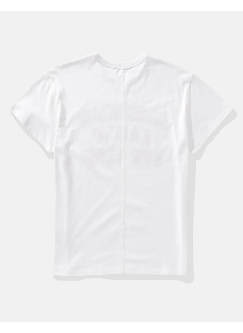 American Eagle AE Boyfriend Logo Graphic T-Shirt