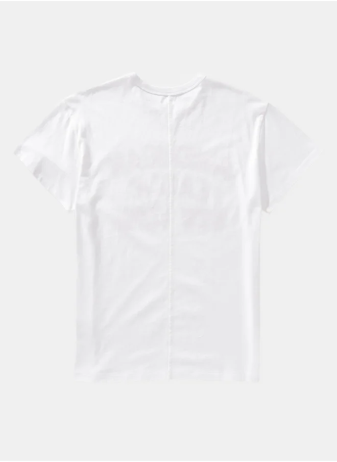 American Eagle AE Boyfriend Logo Graphic T-Shirt