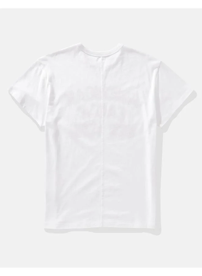 American Eagle AE Boyfriend Logo Graphic T-Shirt
