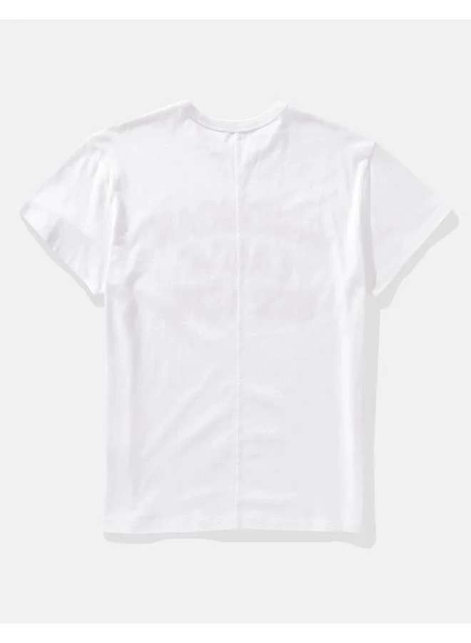 American Eagle AE Boyfriend Logo Graphic T-Shirt
