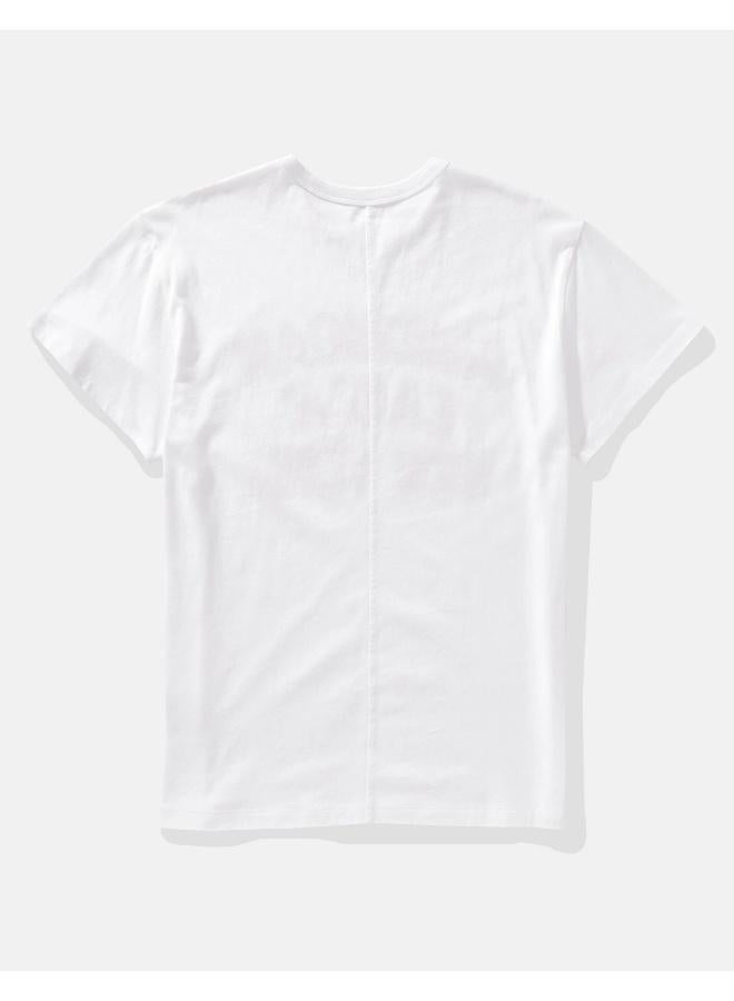 American Eagle AE Boyfriend Logo Graphic T-Shirt - Image 2