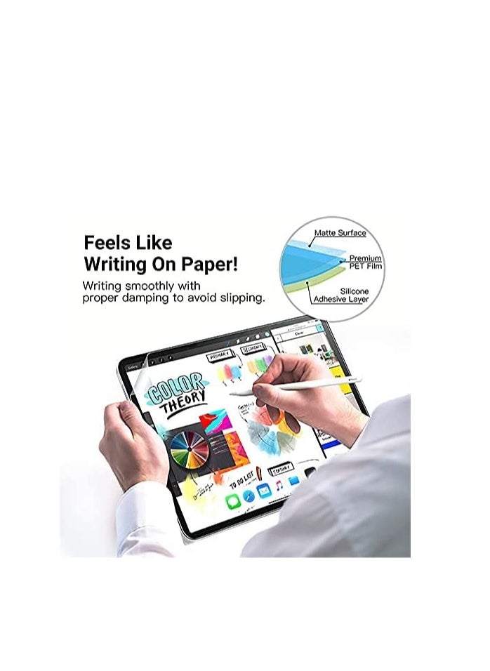 Generic - 2Pack Paper Feel Matte Screen Protector CompatibIe with Huawei Matepad Air 11.5 inch 2023/Huawei Matepad 11.5s 2024/ Huawei Matepad Air 11.5 2023, Anti-Glare/Anti-Fingerprint, For Drawing/Writing/Note Taking - Image 1