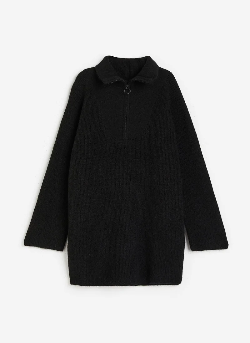 اتش اند ام Oversized Zip Top Dress