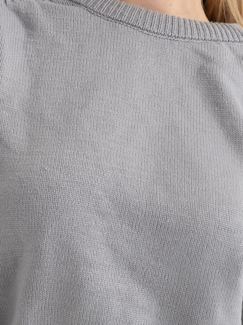 HICCUP Crew Neck Basic Sweater