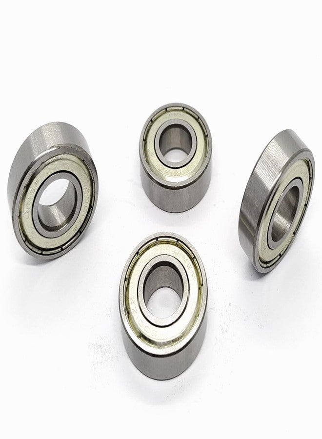 ForconMed Wheelchair Fork Stem Bearing,Rollator Fork Stem Bearing,Front Wheel Fork Bearings,Compatible with 12MM axles,ID12*OD28*T8mm,Transport Chairs,Rollator,Wheelchair Replacement Parts(4pcs) - Image 1