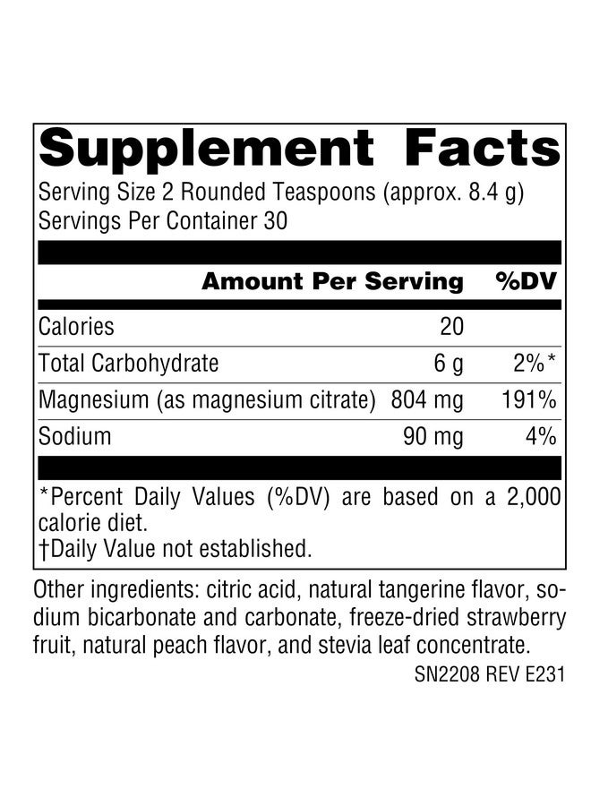 Source Naturals Serene Science Magnesium Serene, Peaceful Body*, Tangerine Flavored - 9 Ounce Powder - Image 4