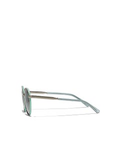 Blackout Vernis,Women Sunglasses, Round Sunglasses, UV Protection: UV400 (Silver,Grey)  - Image 3