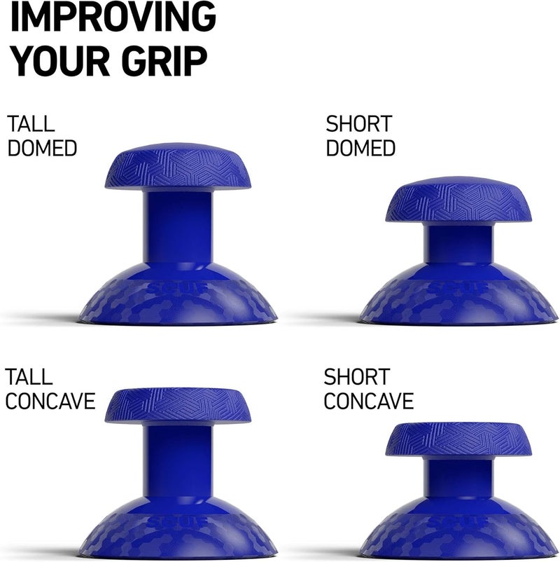 SCUF Instinct Interchangeable Thumbsticks Blue 4 Pack, Replacement Joysticks Only for SCUF Instinct Pro Performance Xbox Series X|S Controller - Xbox Series X; - Image 3