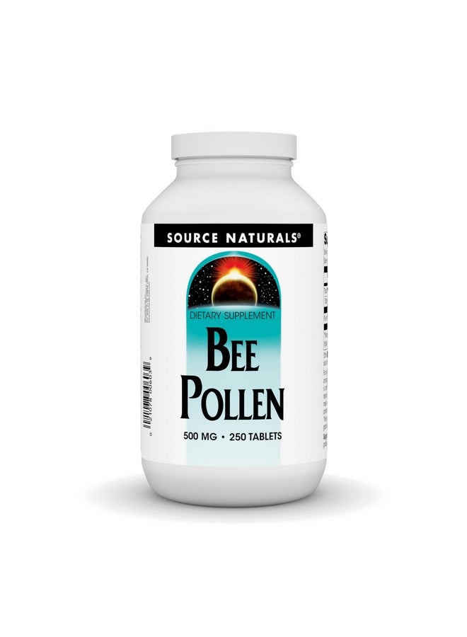 Source Naturals Bee Pollen 500 mg Dietary Supplement - 250 Tablets - Image 1
